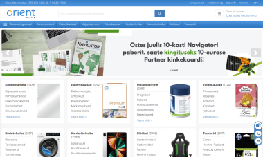 Интерент-магазин kontorikaubad.ee