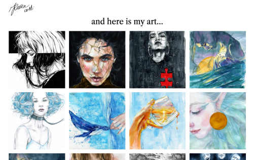 Developing Drupal website juliaravenart.com